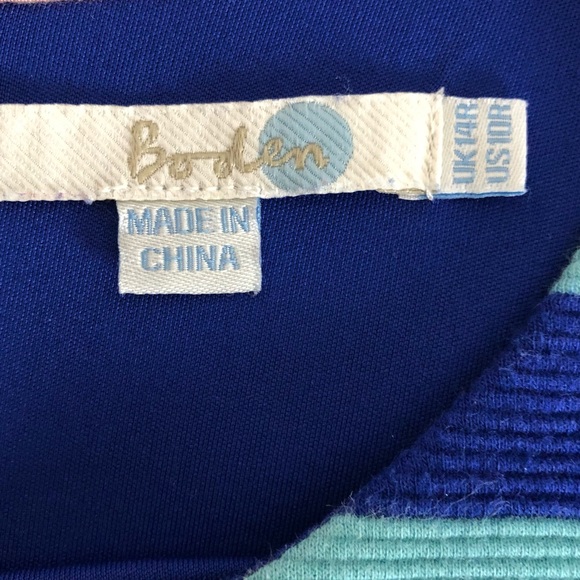 Boden Maggie ottoman stripe dress - Picture 4 of 6